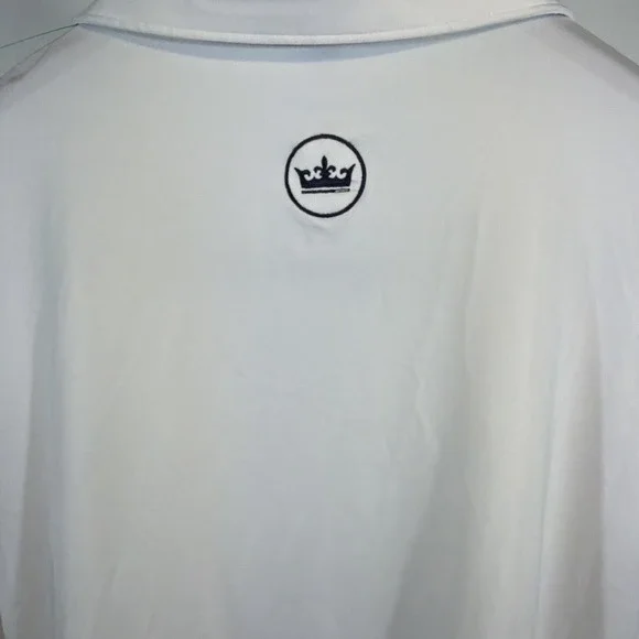 Peter Millar 121st US Amateur Oakmont Golf Polo Shirt White XL Summer Comfort - Picture 5 of 6